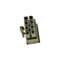 Прямоугольный разъем Molex 5557 для наконечников 4.2 мм мама 1pin