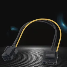 Адаптер питания Molex-PCI-E IDE, 4-контактный разъем мама-6-контактный разъем, кабель преобразователя видеокарты, 20 шт. (art.: 3920c2bfacc59)