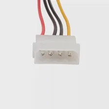 🛍 5 шт. Molex Удлинительный кабель 4-контактный 5,25 мужского и женского пола IDESATA БП Внутренний ПК Мощность Высокое Качество 4-контактный молекс Мощность 20 см