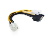 1 molex 1sata (2 molex, 2 sata ) - 8pin, переходник питания видеокарты