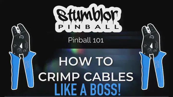 How to crimp pinball ribbon & molex cables - like a boss!