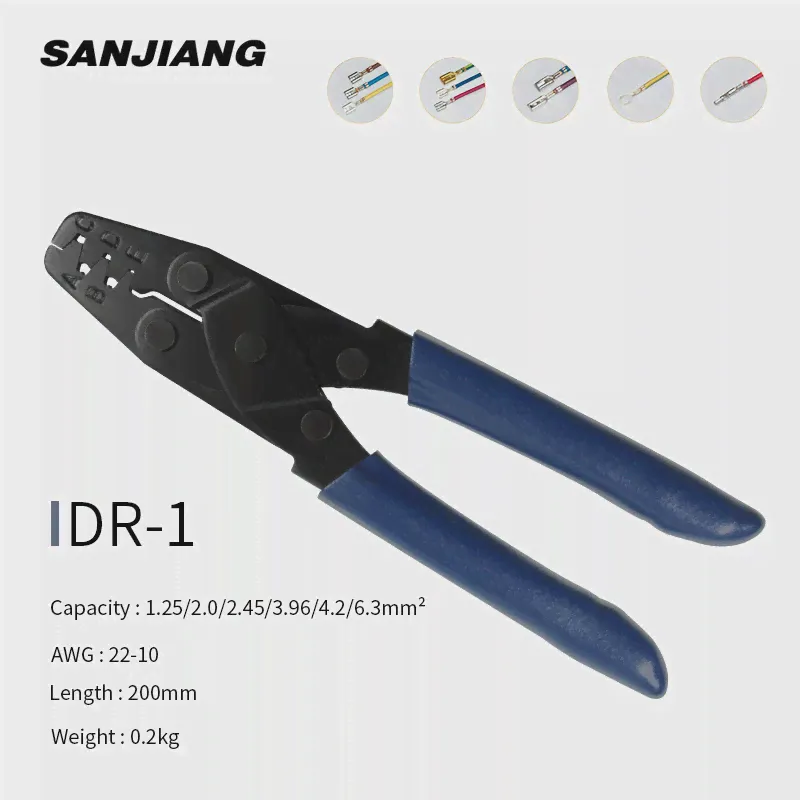 Обжимной инструмент DR-1 для Molex, Delphi, Deutsch, AMPTyco, PCкомпьютера, автомобиля, Погодный пакет Metri-комплект соединителей (art.: 3920bcb78e54f)-3