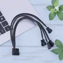 🛍 4-контактный охлаждающий вентилятор IDE Molex на 4-портовый 3Pin4pin