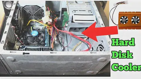 Desktop Hard Disk Cooler | How To Make Hard disk Cooler