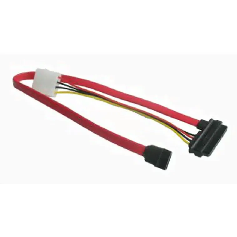 Кабель SATA 35см + SATA power cable 15см COMBO (molex+SATA/SATA, 15pin+7pin) CC-SATA-C1-0