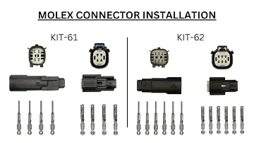 Molex Connector Installation (KIT-61/KIT-62)