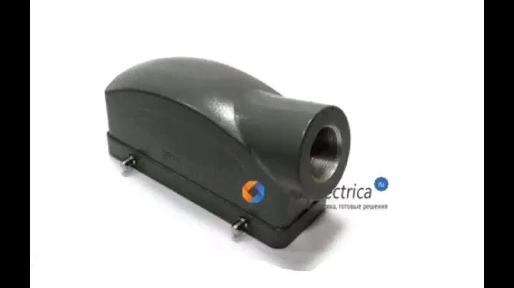7824.6573.0. Кабельный угловой кожух, алюминий, сальник M25 Molex 936013770