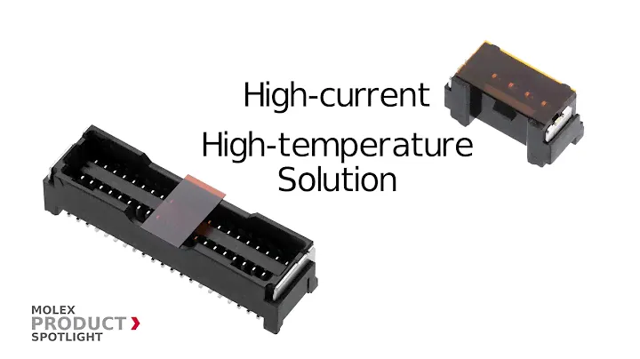 Molex - Product Spotlight - Micro-Lock Plus Wire-to-Board Connector System