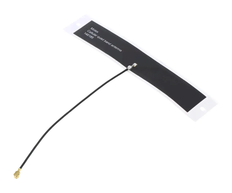 Встраеваемая широкополосная антенна Molex 146185010, 824-6000 МГц, IPX/UFL, монтаж на клейкую ленту-1