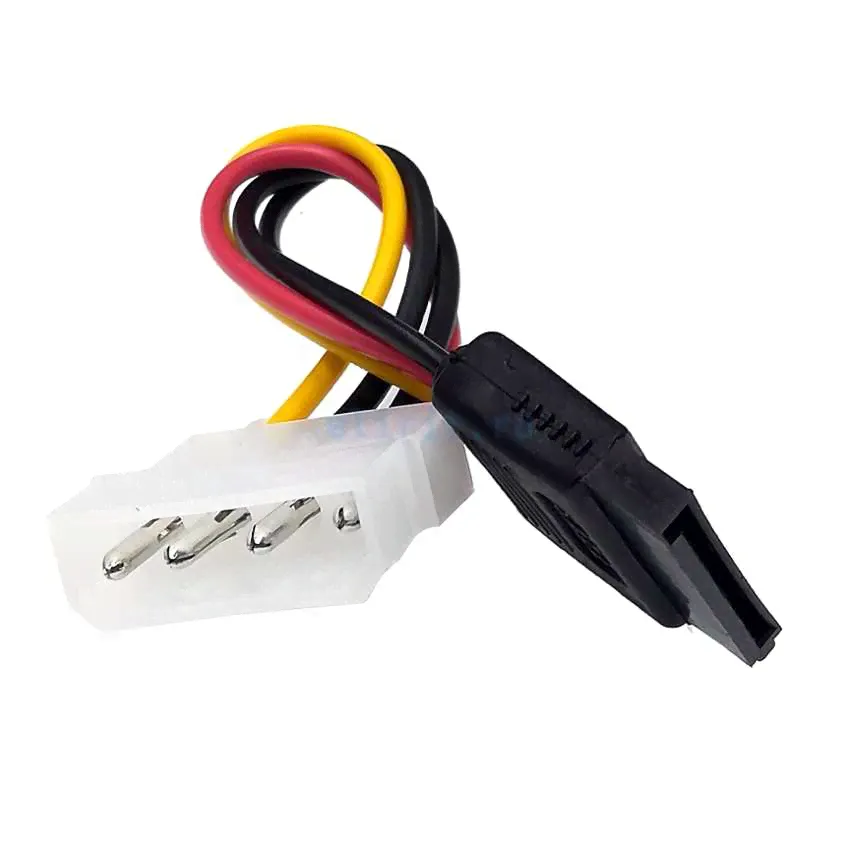 Кабель ПЕРЕХОДНИК ПИТАНИЯ MOLEX (M) НА SATA (F) 15СМ-0
