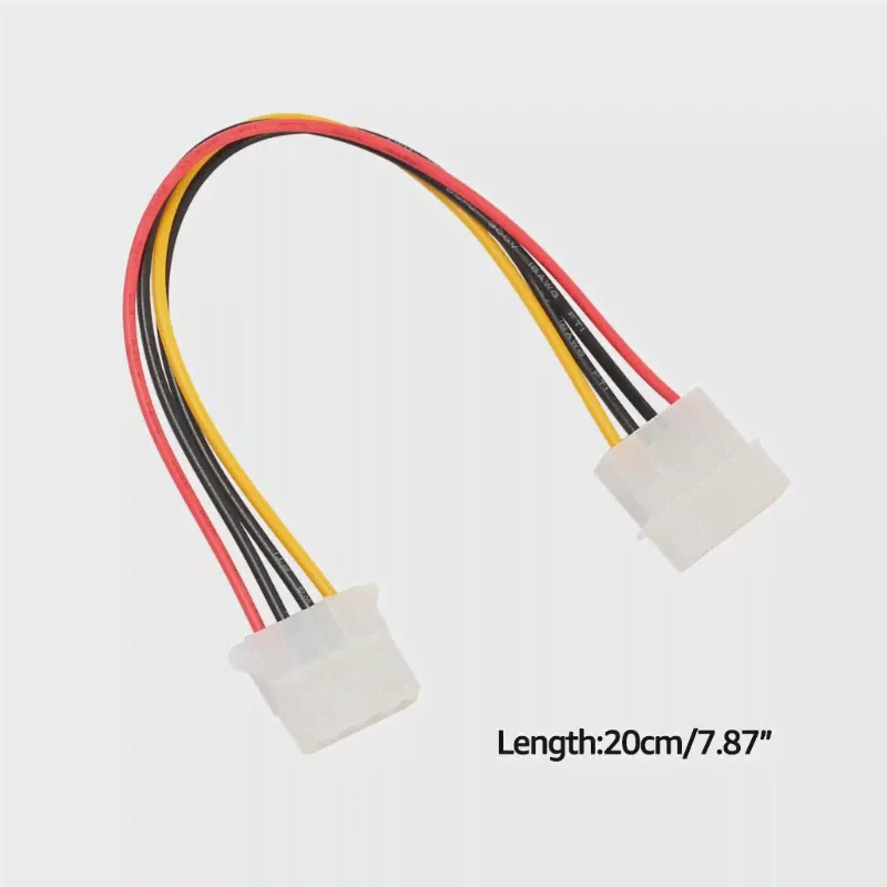 🛍 2 шт., кабель-удлинитель для адаптера питания Molex MF-4