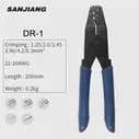 Обжимной инструмент DR-1 для Molex, Delphi, Deutsch, AMPTyco, PCкомпьютера, автомобиля, Погодный пакет Metri-комплект соединителей (art.: 3920bcb78e54f)