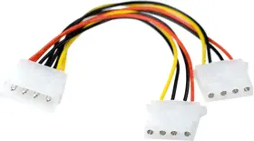 EX261530RUS, Разветвитель питания ExeGate EX-CC-PSU-1 (Molex/2xMolex, для HDD, 0,15м)-0
