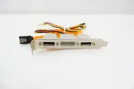 Планка на заднюю панель корпуса 2x E-SATA + Molex