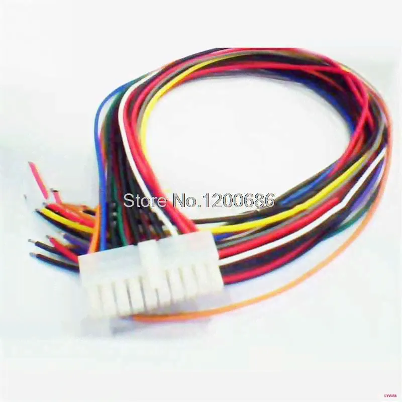 14PIN 18AWG 30 см 5557 14R Micro Fit 4 2 2x7pin 39012140 14 контактный Molex 2х7pin 14p провод Монтажный жгут