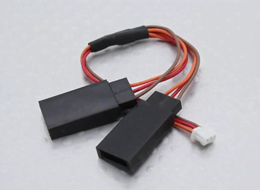 JST(Molex)1.0mm Female to 2 x JR Male (1pc)