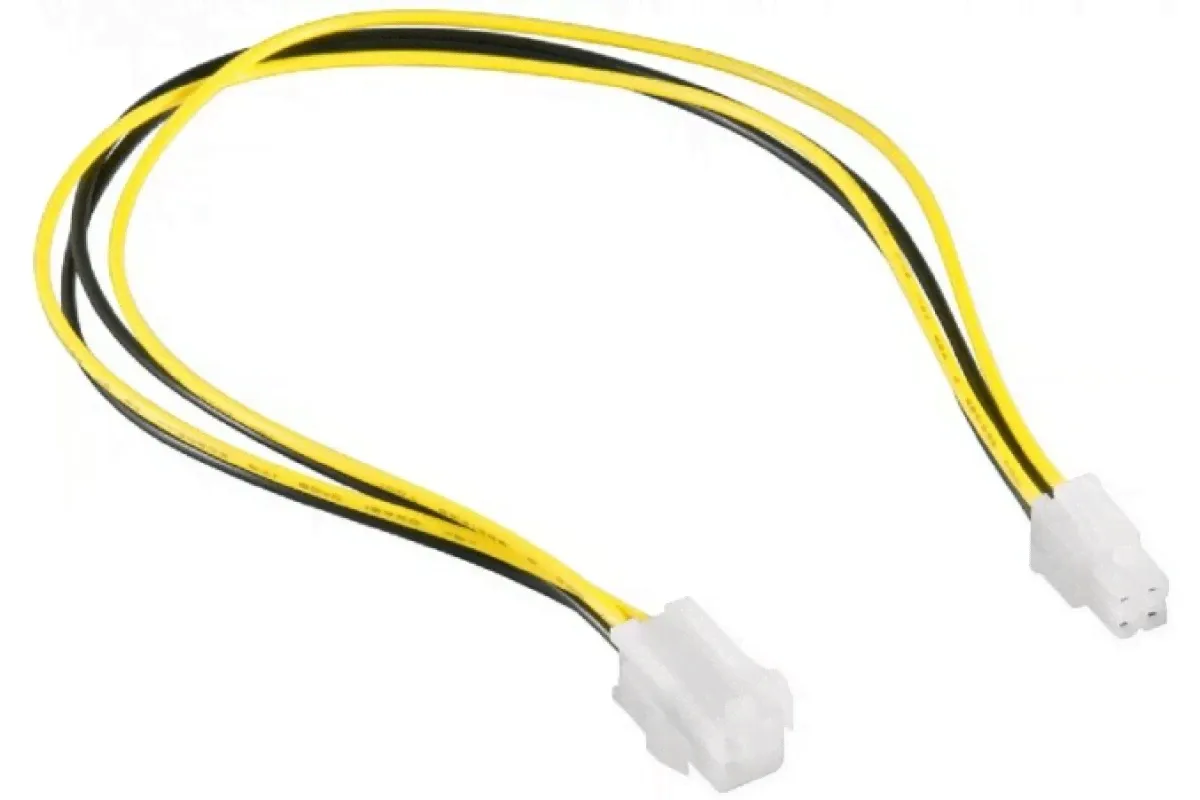 Удлинитель питания Cablexpert CC-PSU-7 4pin БП(Molex 8981) M/F 30см